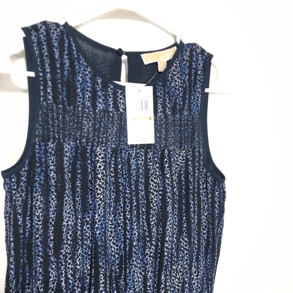 Michael kors sleeveless chiffon floral dress - Picture 3 of 9